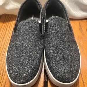 Allbirds Men’s Wool Cruiser Slip-On Dark Grey Size 12 Gently Used